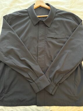 Men's Lululemon Woven Air Black Garage Jacket